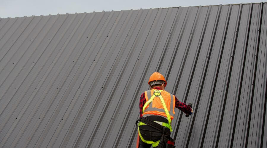 Professional metal roof installation services in Afton, IA